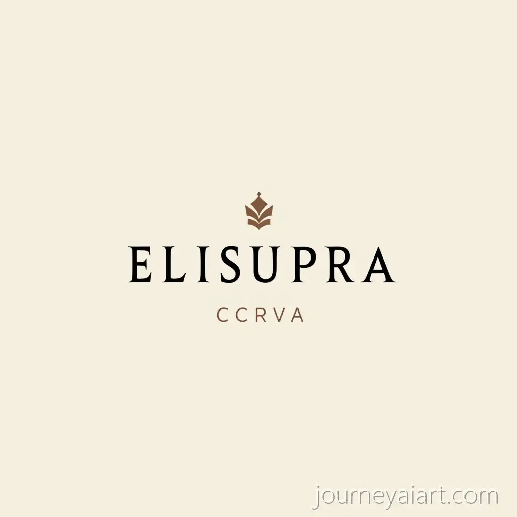Logo-design-for-ELISUPRAELISUPRA-Logo-A-Fusion-of-Western-Heritage-and-Royal-Lifestyle-with-Chinese-Culture