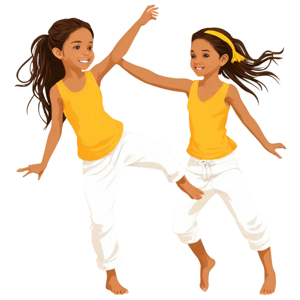 HighQuality-PNG-Image-of-Children-Capoeira-Duo-Enhancing-Cultural-Awareness-and-Fitness-Promotion