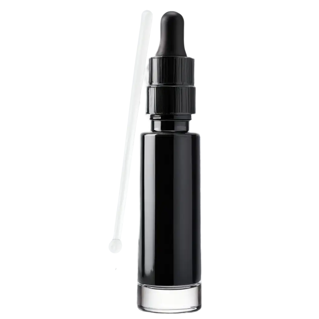 Premium-Facial-Serum-in-Black-GlassPNG-Image-SEO-Analysis-with-Water-Droplets-and-White-Pipette-PNG-Image