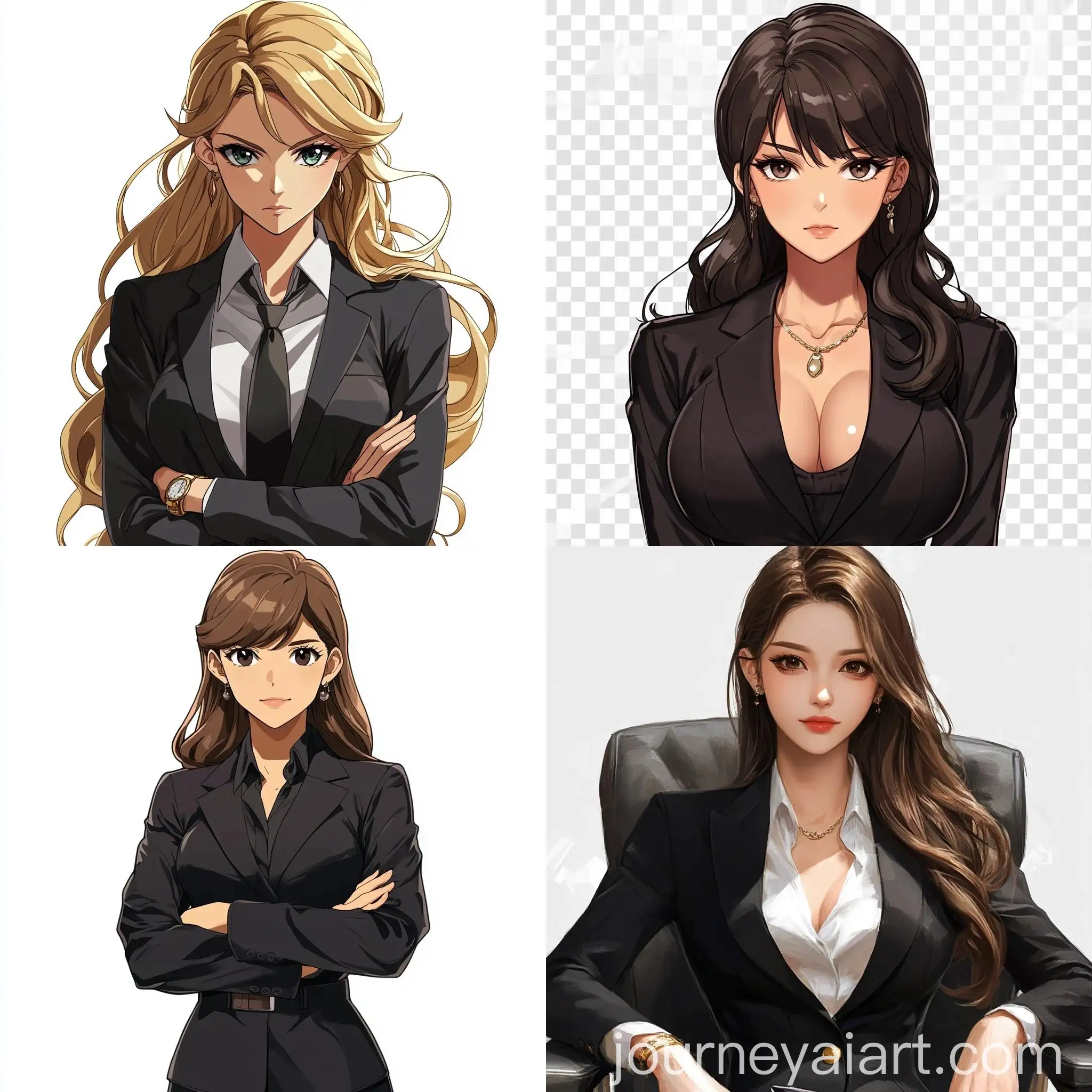 Anime-Woman-CEO-and-Boss-Professional-Business-Leader-Portrait