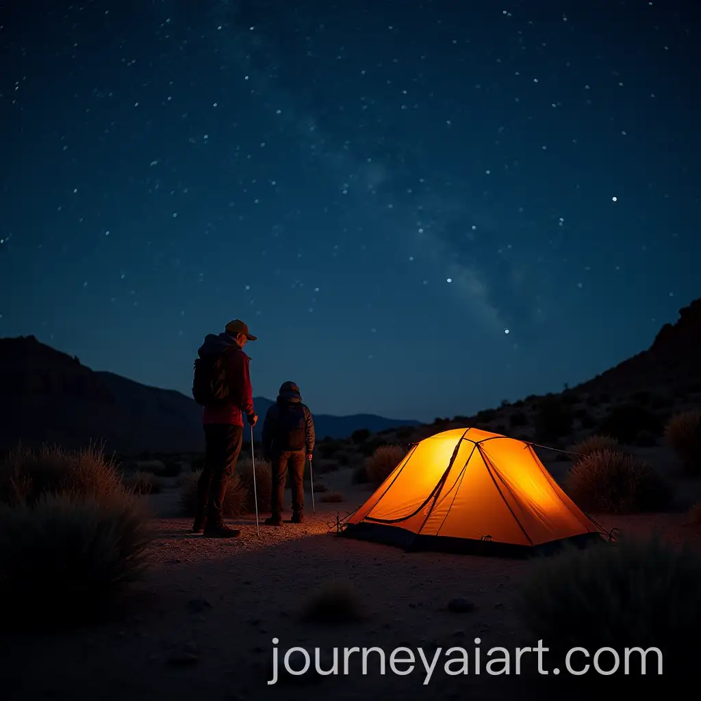 Hiking-in-Wild-Desert-Trails-and-Camping-Under-Starry-Skies