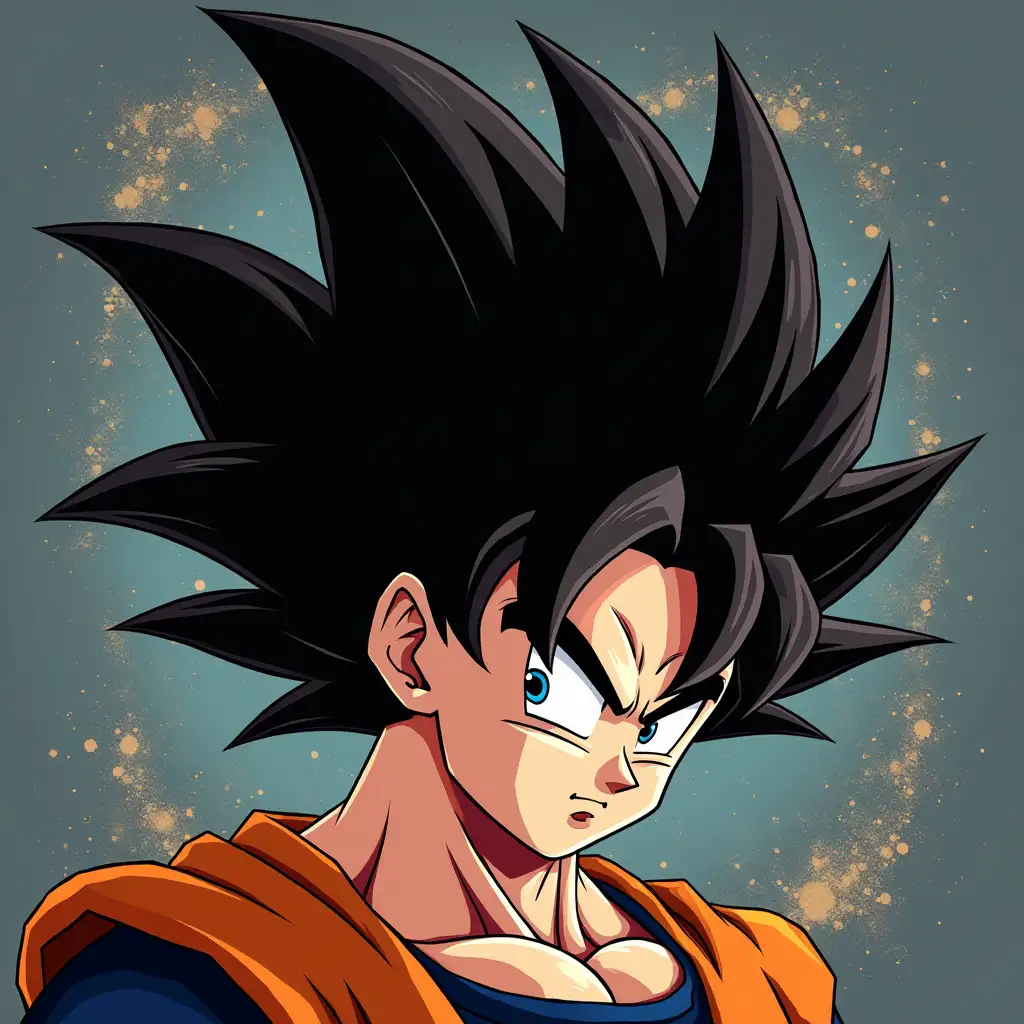 BLACK GOKU HEAD