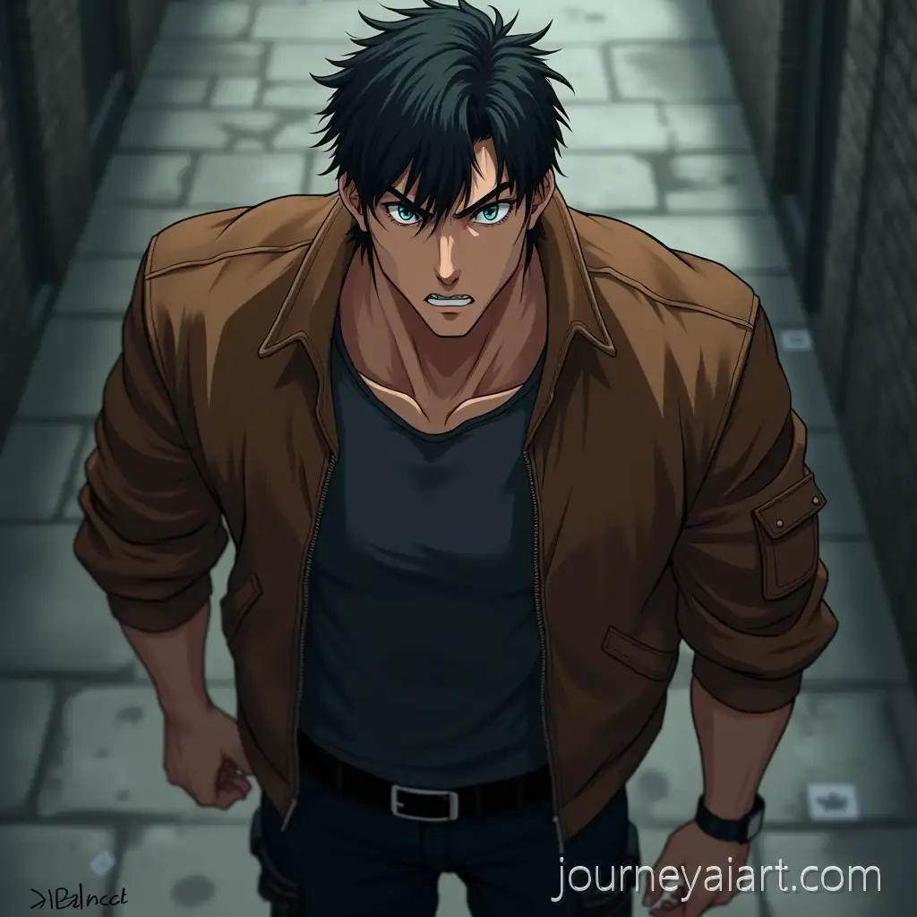 AI-Art-Prompt-ExpansionAthletic-Male-Warrior-with-IceBlue-Eyes-and-Battle-Scars-in-Gritty-Urban-Setting