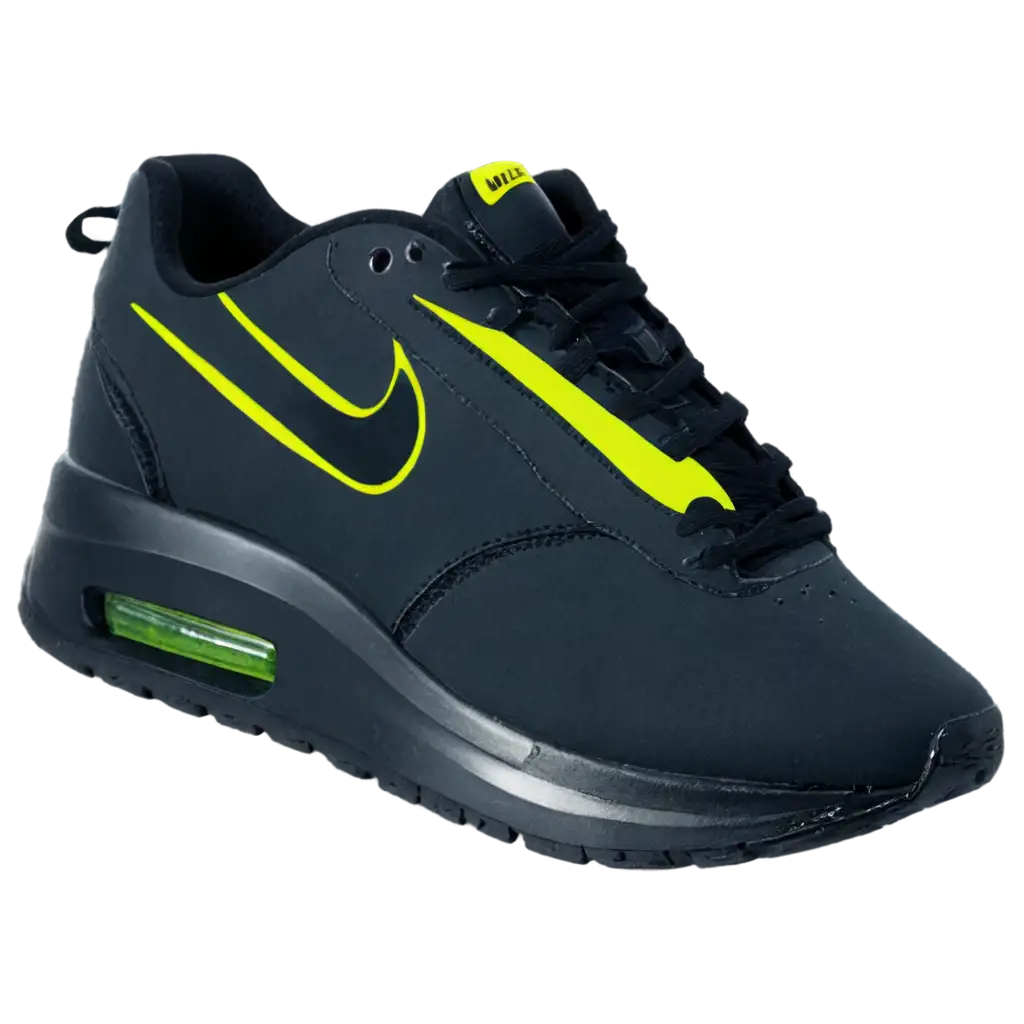 One-Nike-Shoe-PNG-Image-HighQuality-Transparent-Background-for-Versatile-Use