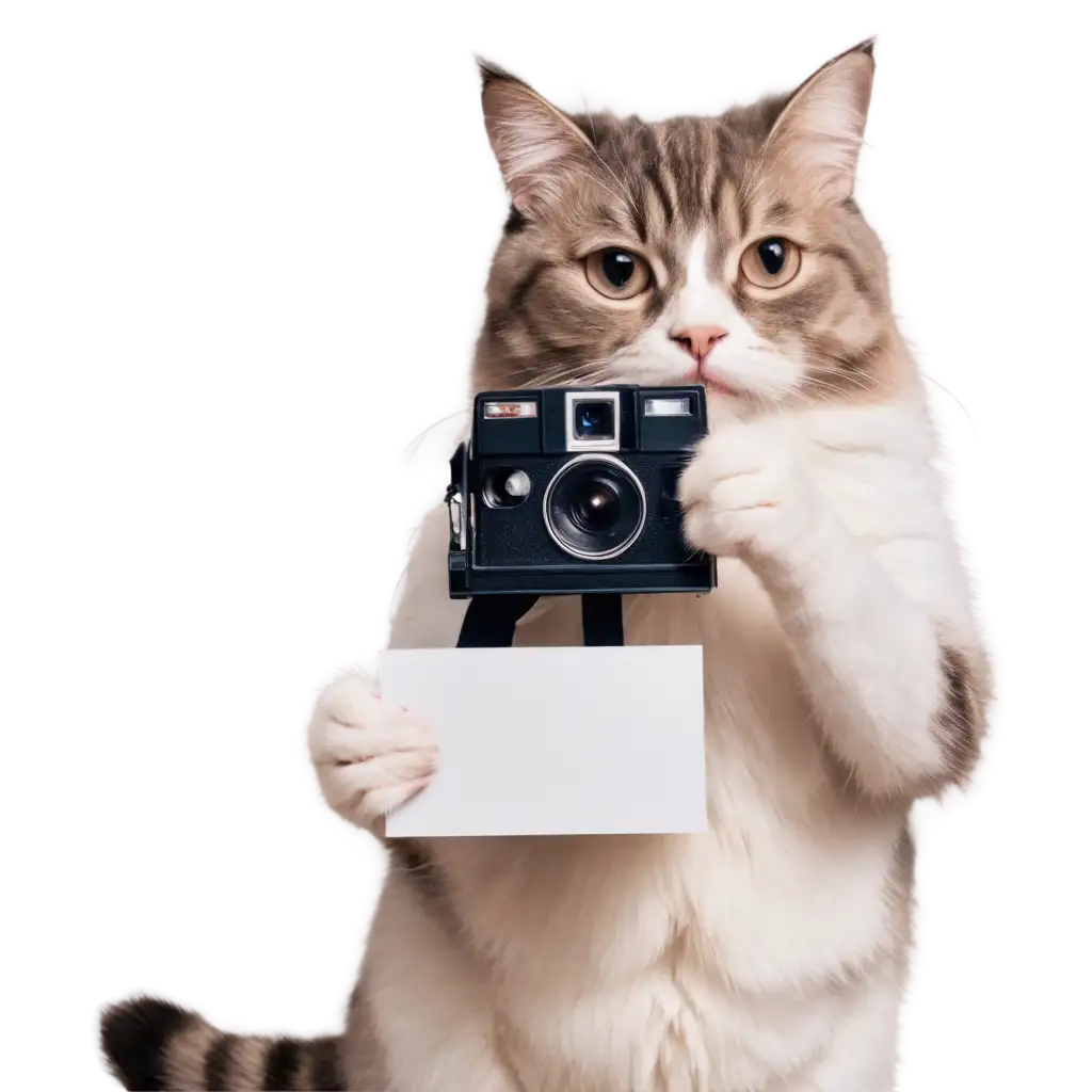 PNG-Image-Cat-Holding-a-Polaroid-Camera