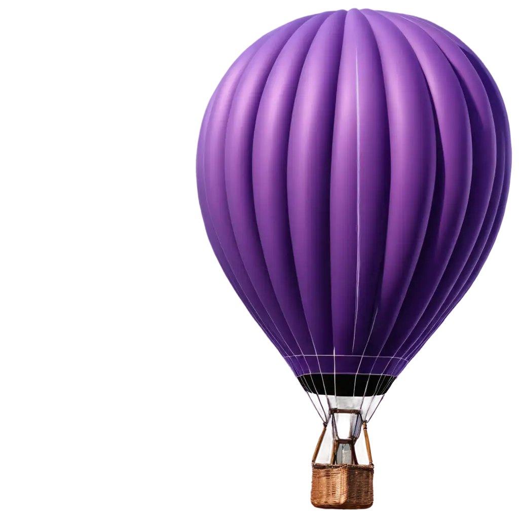 Realistic-Purple-Hot-Air-Balloon-PNG-Image-for-Stunning-Visuals