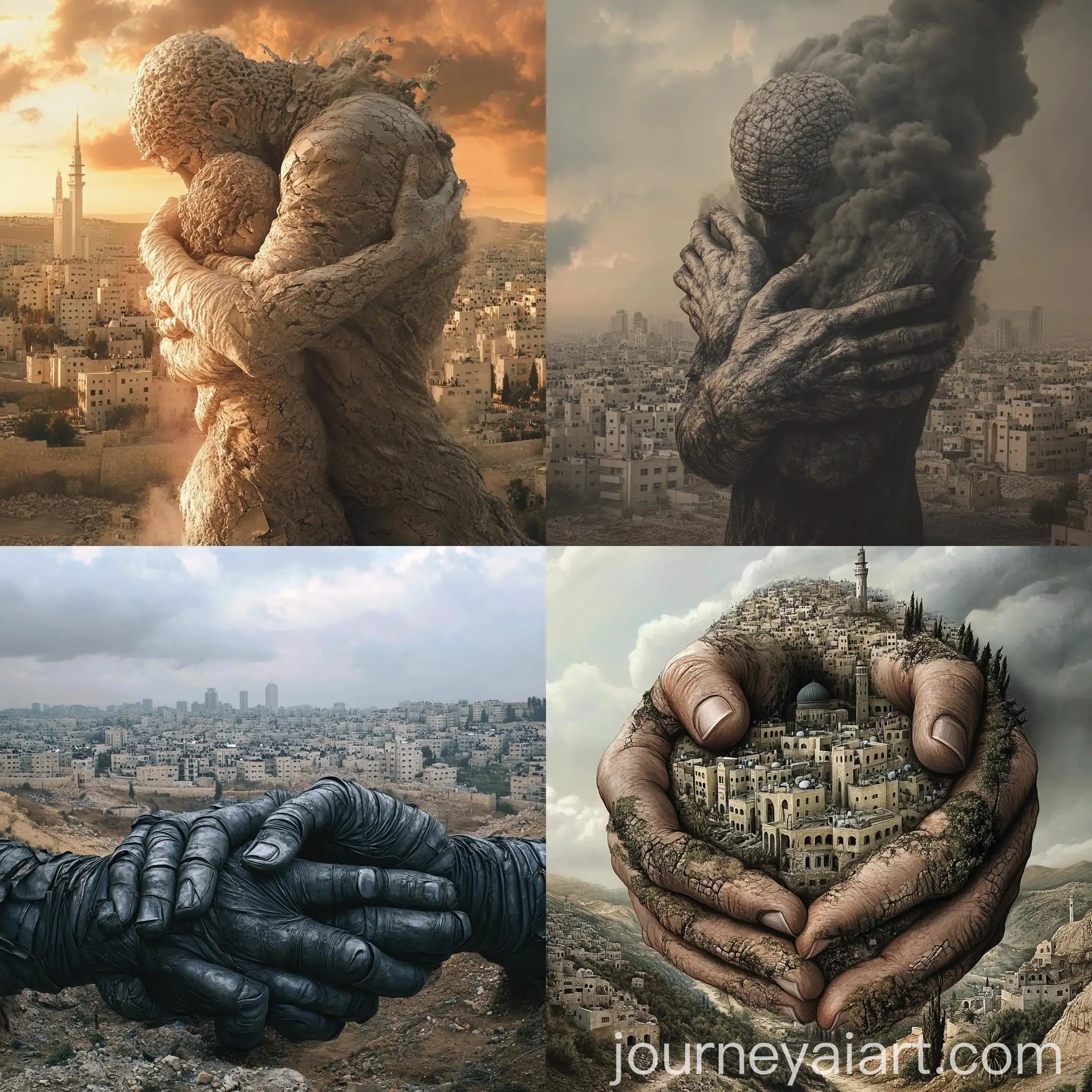 Gods-Arms-Embracing-Gaza-and-Israeli-Cities