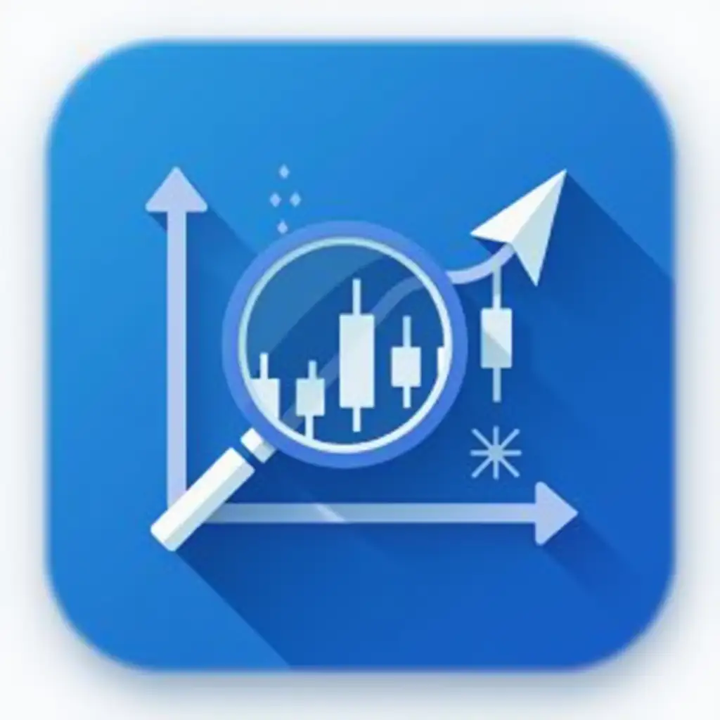 Stylized-Quantitative-Analysis-Icon-with-Candlestick-Graph-and-Mathematical-Symbols-for-Trading-App