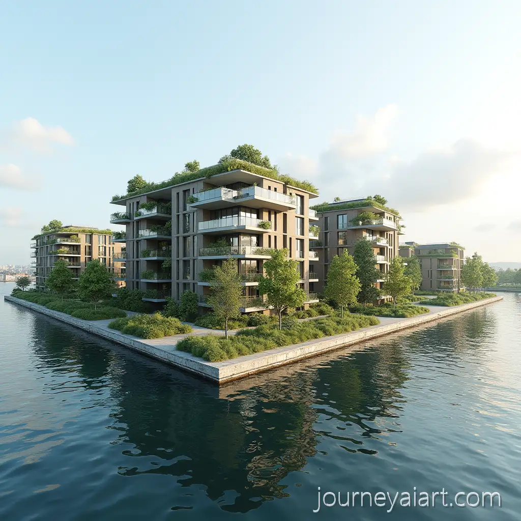 Vibrant-Floating-Apartment-in-a-Regenerated-European-Harbour-with-Bridge-Connection