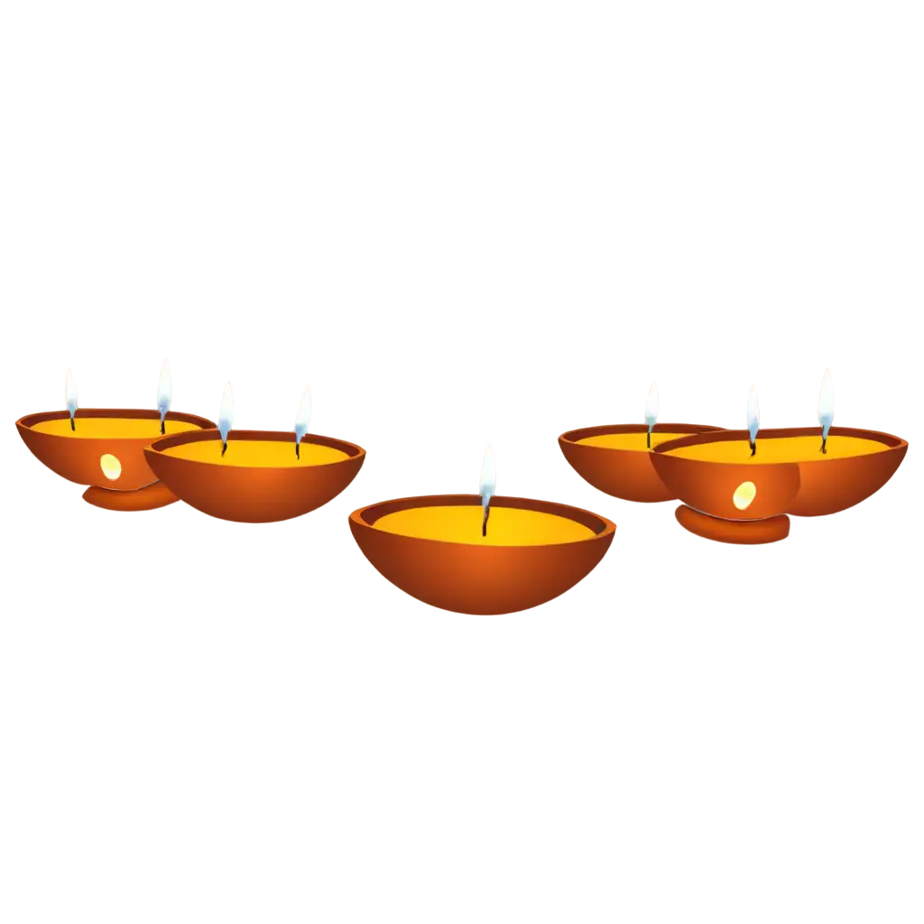 HighQuality-Vector-Diyas-PNG-for-Festive-Celebrations