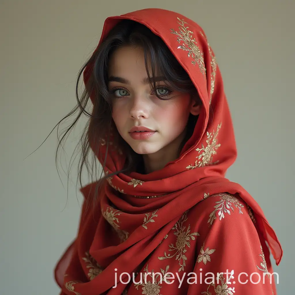 Ghazalah-Wearing-Traditional-Clothing-in-a-Simple-Setting