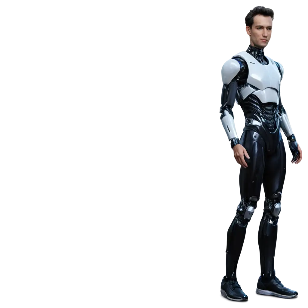 Futuristic-Humanoid-Robotic-Male-PNG-Image-for-Digital-Art-and-Design