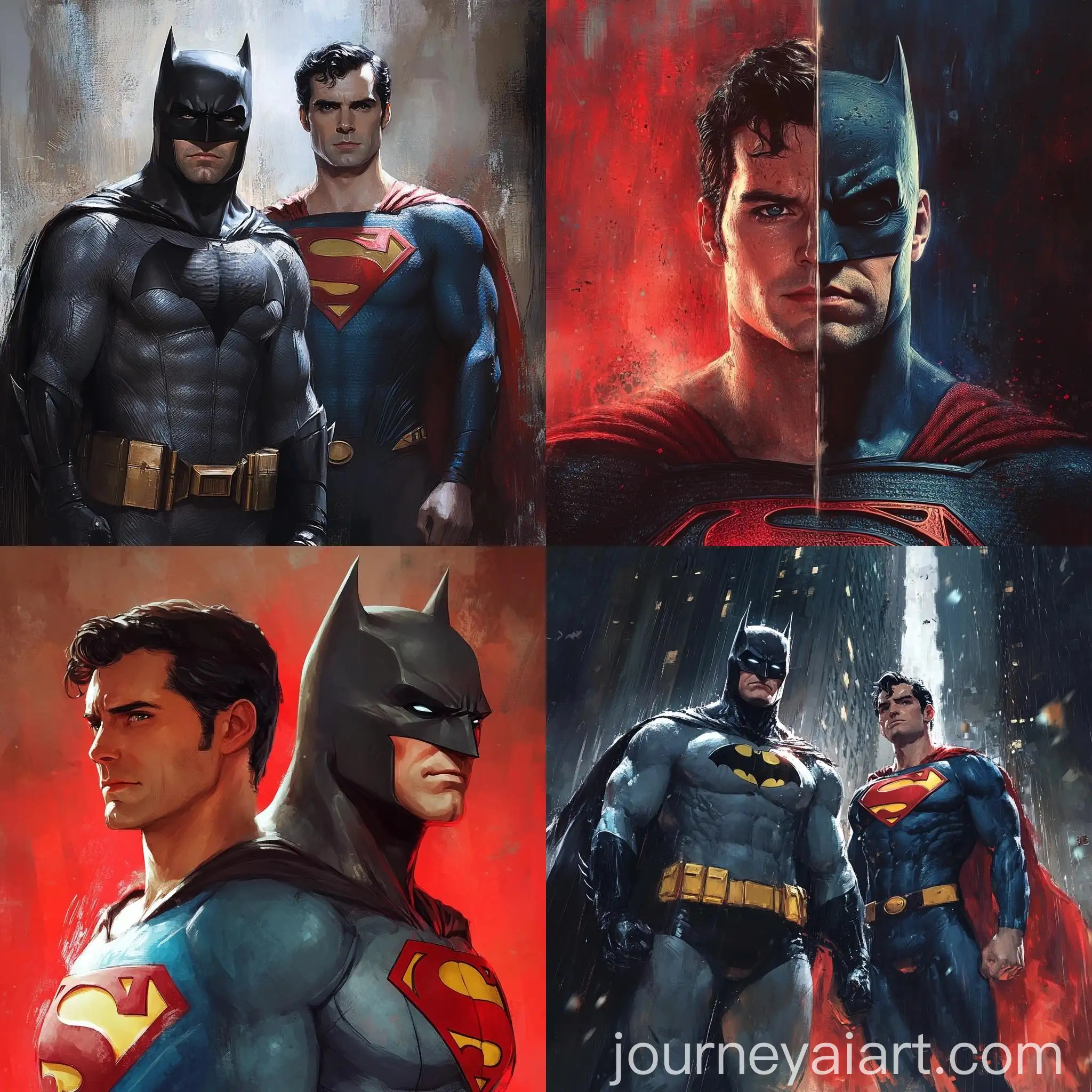 Dynamic-Duo-Batman-and-Superman-in-Action