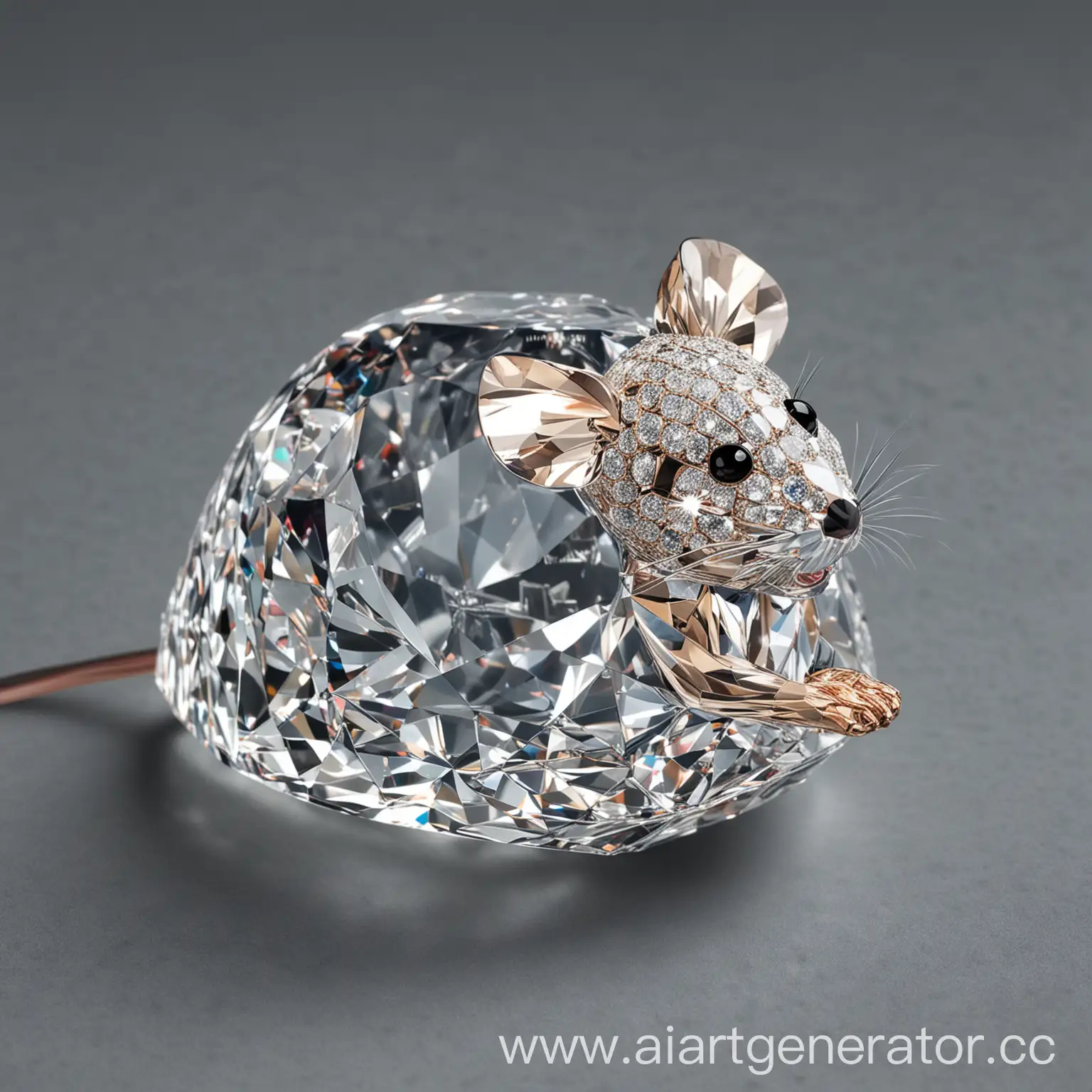 Shiny-Diamond-Mouse-Sculpture