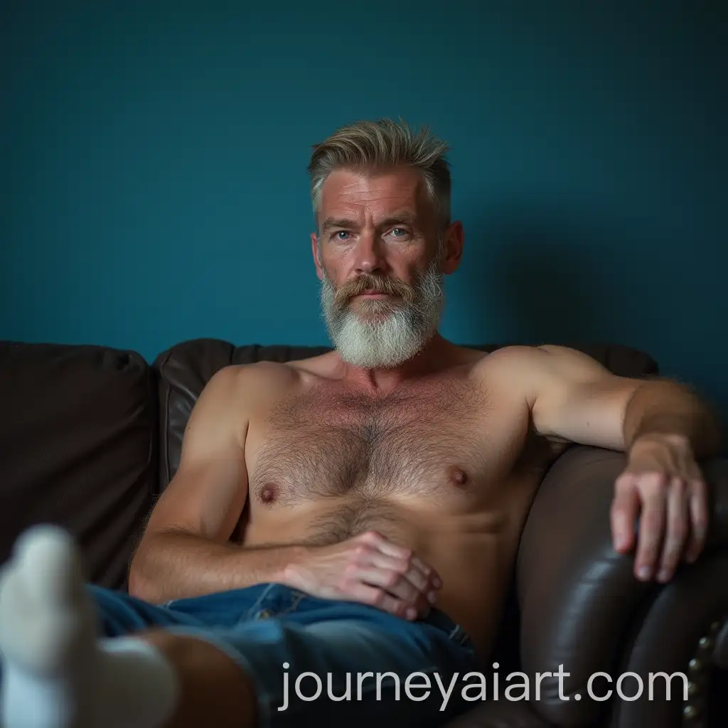 Relaxing-Irish-Man-with-Rugged-Features-in-a-Blue-Room