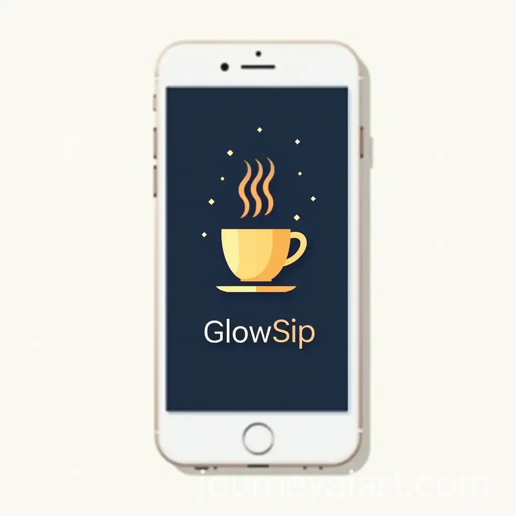 GlowSip-Mobile-Application-Logo-Design-with-Glowing-Cup-and-Digital-Wave-Lines