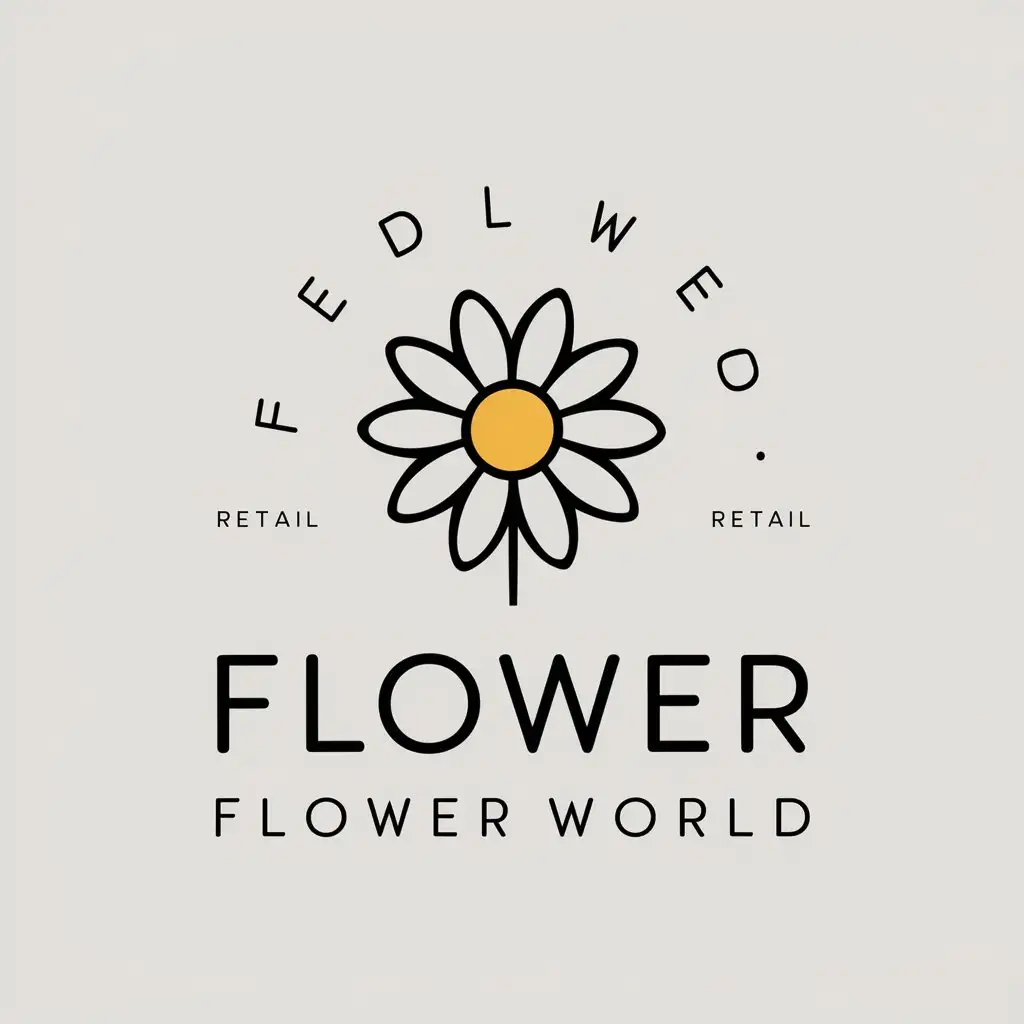 LOGO-Design-For-Flower-Flower-World-Vector-Logo-with-Floral-Theme