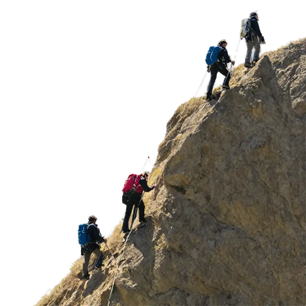 Climbing-Mount-in-Sunny-Day-PNG-Image-A-Vibrant-Representation-of-Adventure-and-Nature