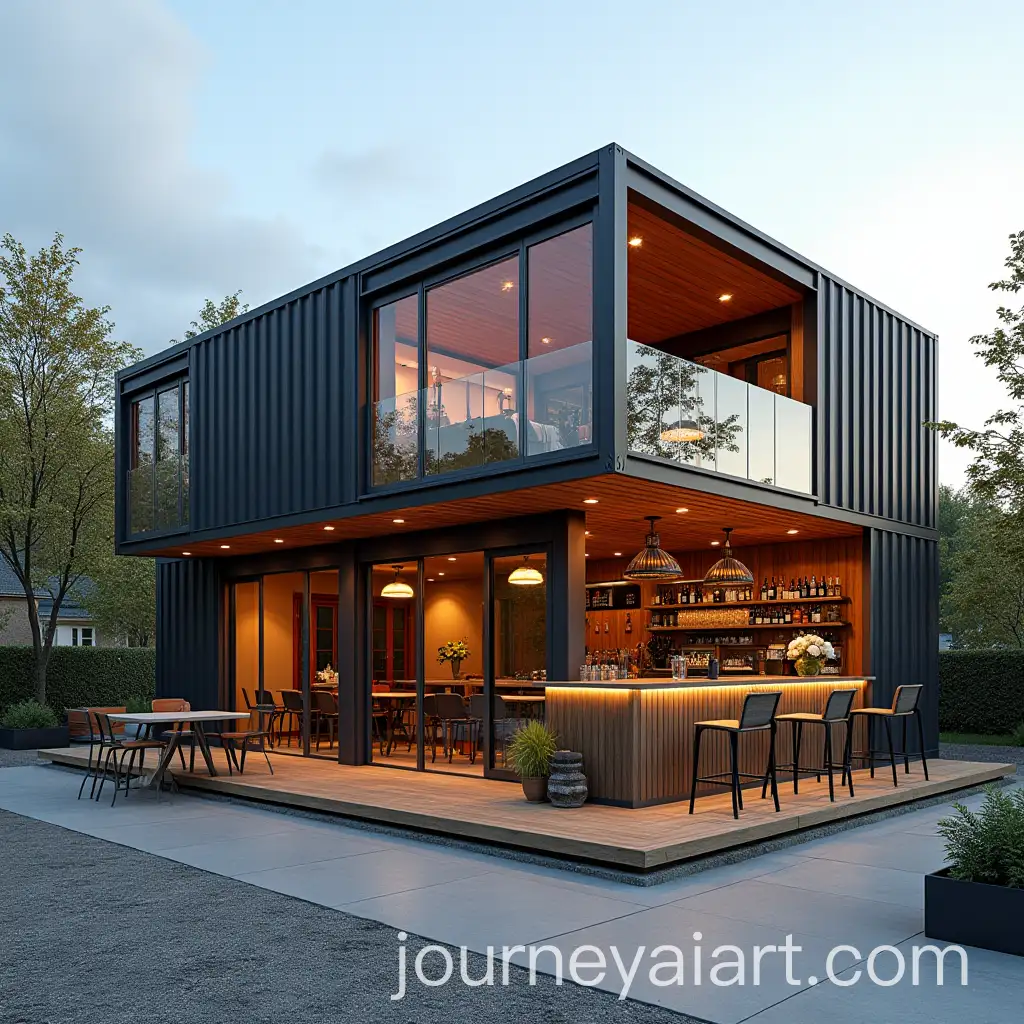 Trade-Show-Booth-Design-Blueprint-in-Container-City-Caf-Restaurant-Bar-Setting