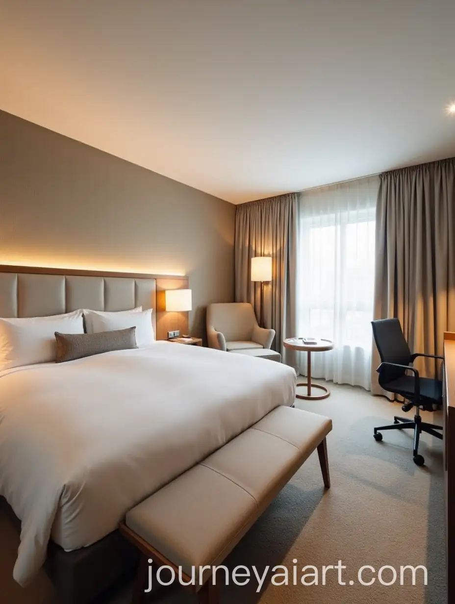 Modern-Hotel-RoomAI-Image-Expansion-SEO-with-Contemporary-Design-and-Cozy-Atmosphere