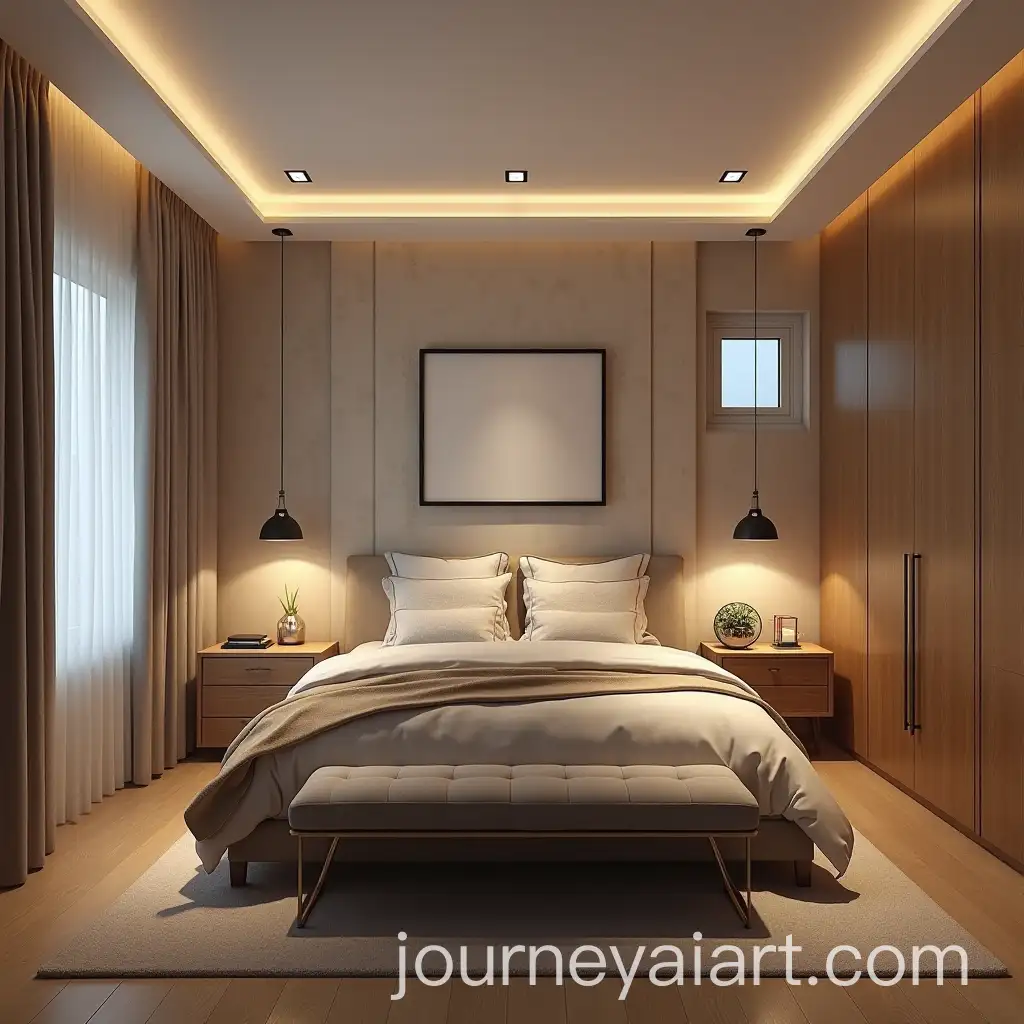 Modern-Master-Bedroom-with-LED-Lighting-and-Spotlights