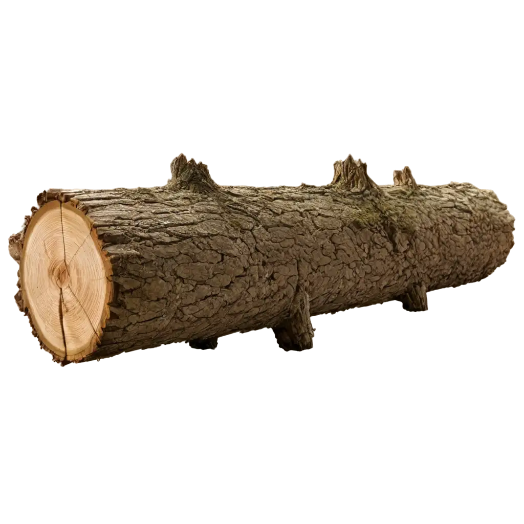 HighQuality-PNG-Image-of-Log-on-Tree-Trunk-Artistic-Representation