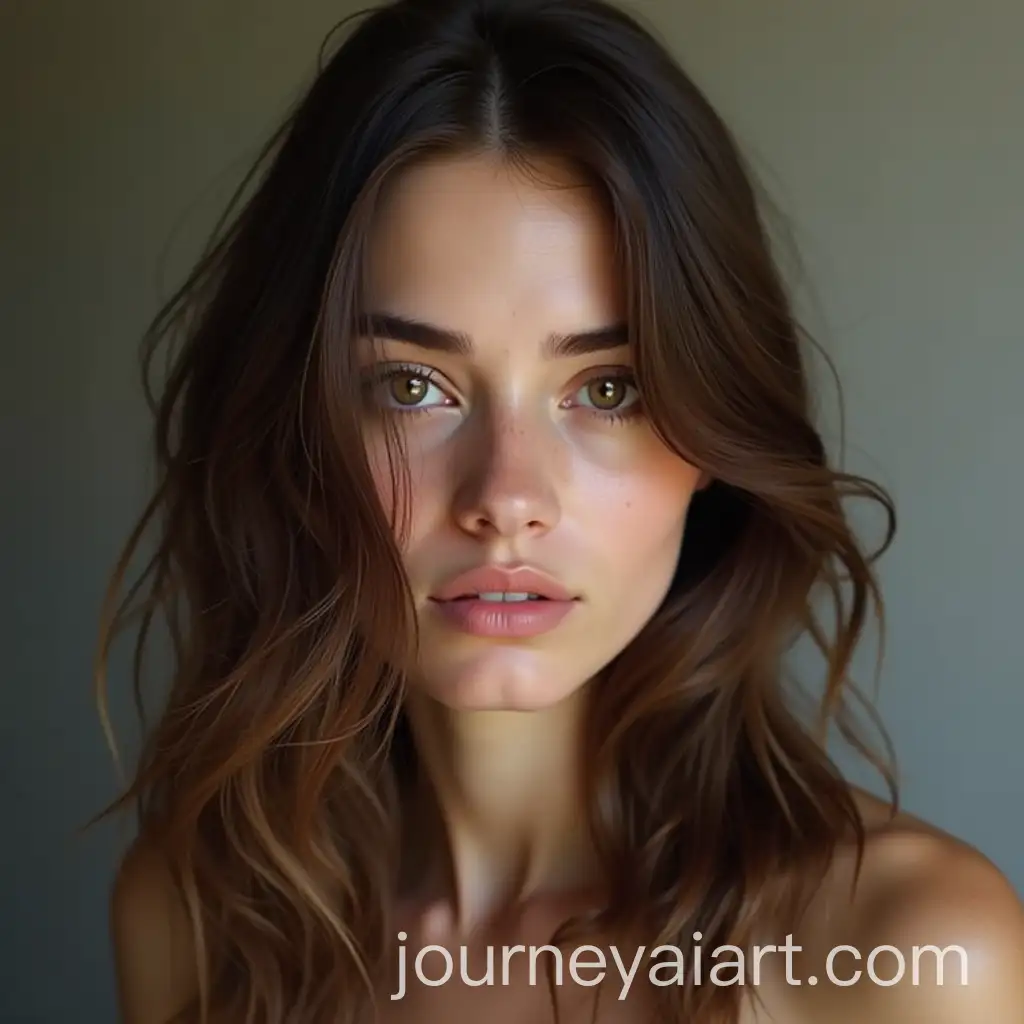 Portrait-of-a-Woman-with-Brown-ShoulderLength-Hair-and-Pale-Skin