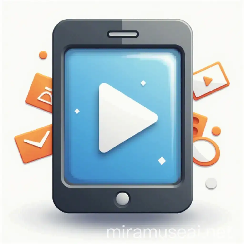 Mobile Application and Technology Icon for Offline Use