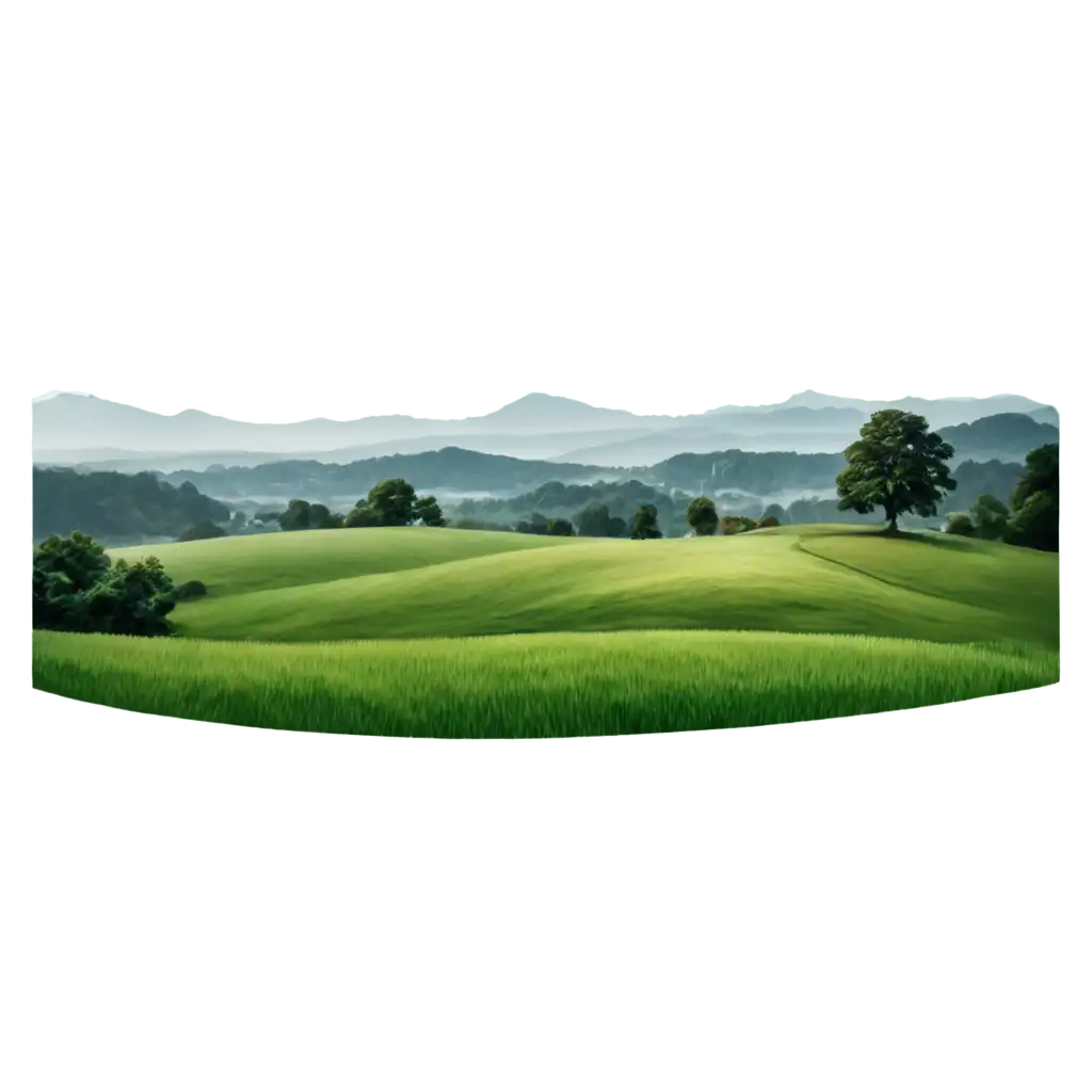 Green-Hill-PNG-Image-HighQuality-Transparent-Background-for-Versatile-Applications