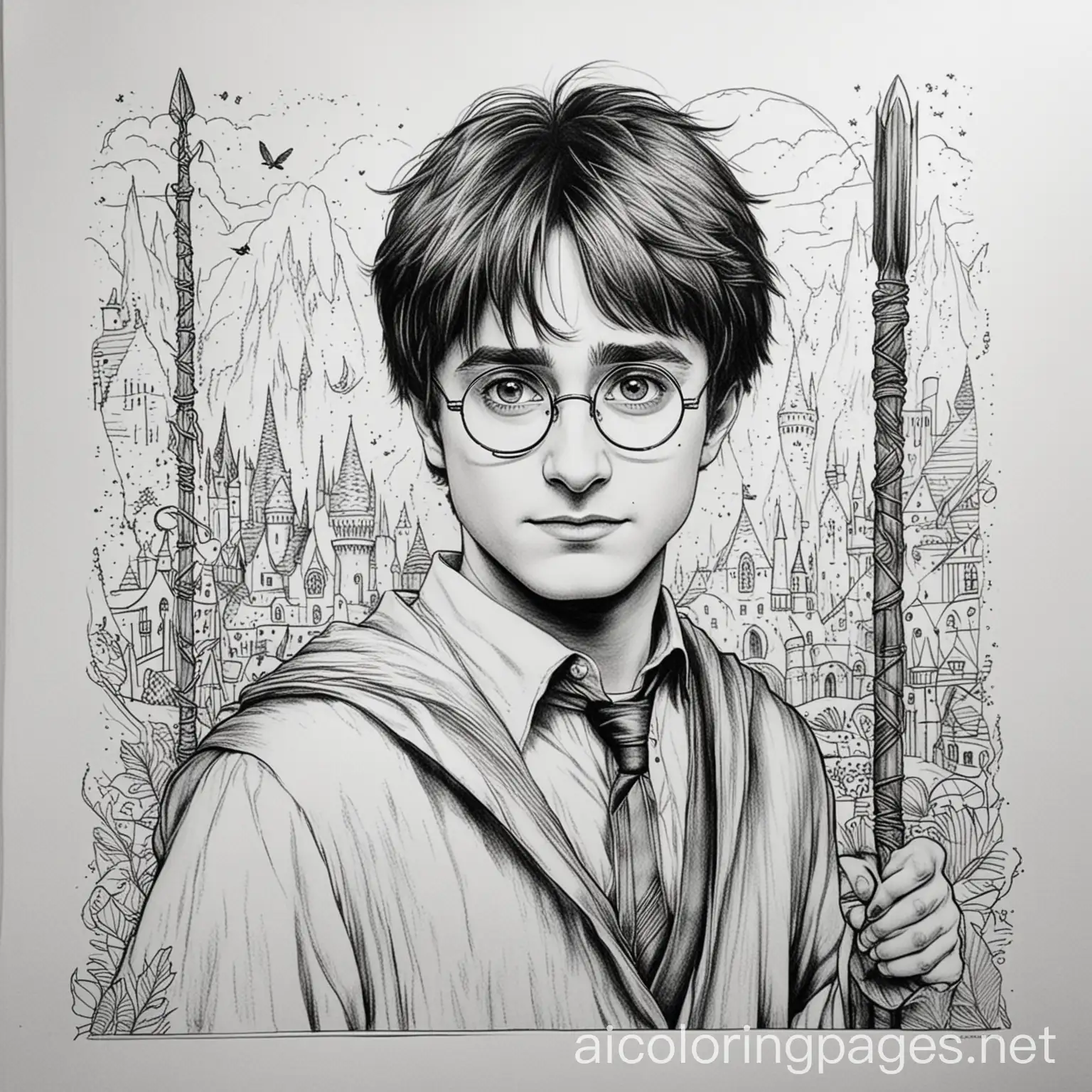 Harry-Potter-Coloring-Page-Black-and-White-Line-Art-for-Kids