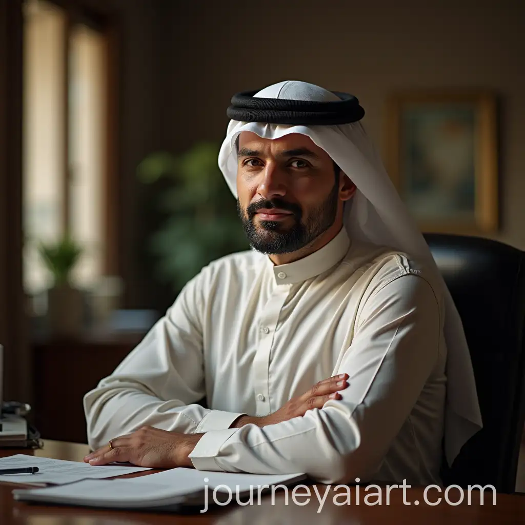 MiddleAged-Saudi-Arabian-Man-in-a-Realistic-Office-Setting