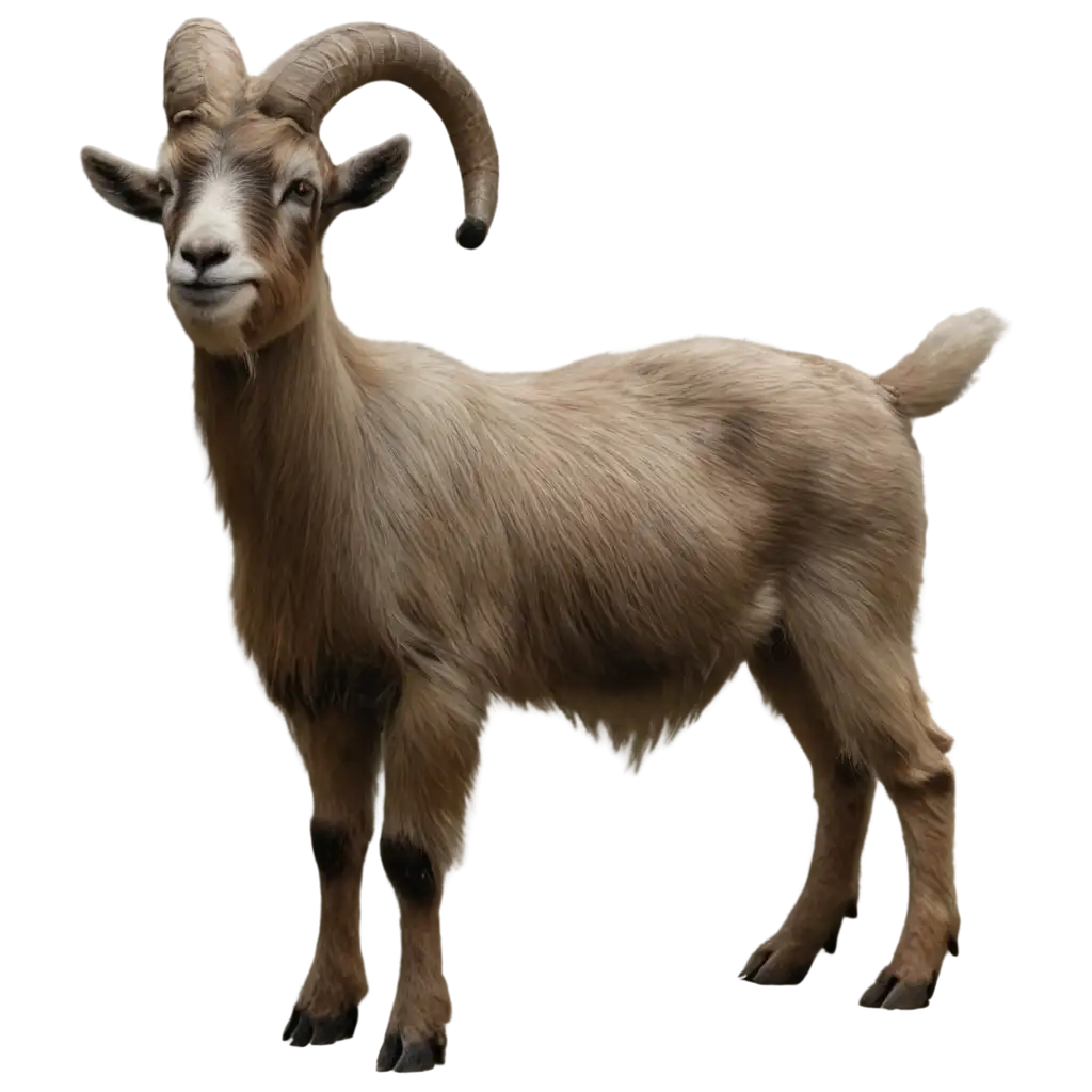HighQuality-Male-Goat-PNG-Image-for-VariousPNG-Image-Usage-Scenarios-Creative-Uses