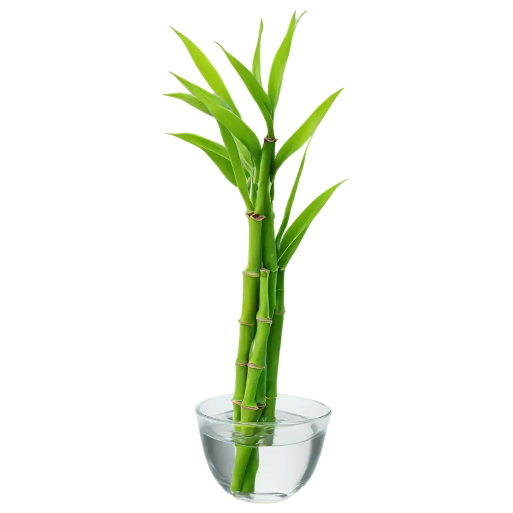 Bamboo-Plant-in-a-Bowl-of-Water-PNG-Image-for-Home-Decor-and-More