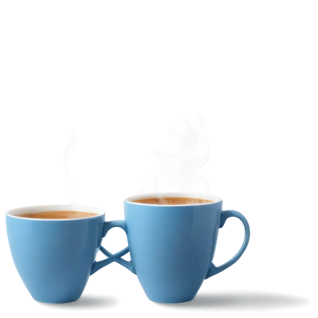 Coffee-in-Blue-Cup-with-Steam-PNG-HighQuality-Transparent-Image-for-Design-and-Branding