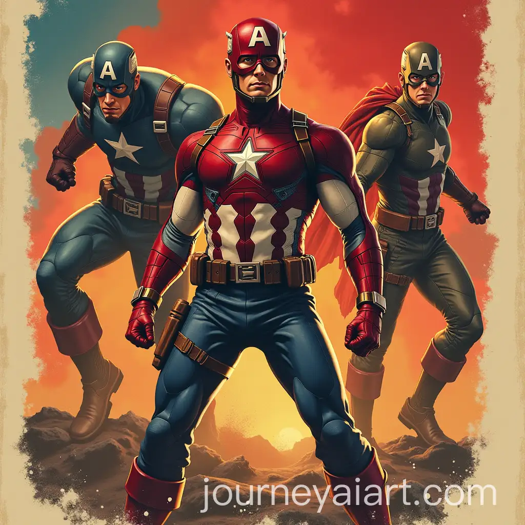 1950s-Style-Avengers-Posters