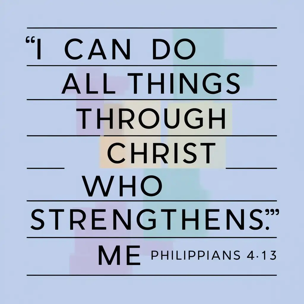 Philippians-413-Bible-Verse-in-Minimalist-Style-with-Pastel-Colors-on-Light-Blue-Background