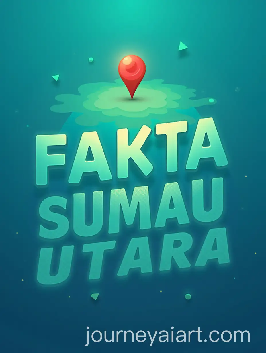 Vibrant-Flat-Design-Illustration-of-Sumatera-Utara-with-Highlighted-Danau-Toba