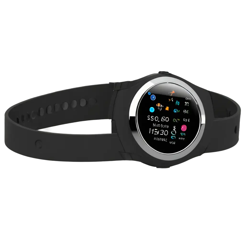 HighQuality-SMART-WATCH-PNG-Image-for-Versatile-Applications