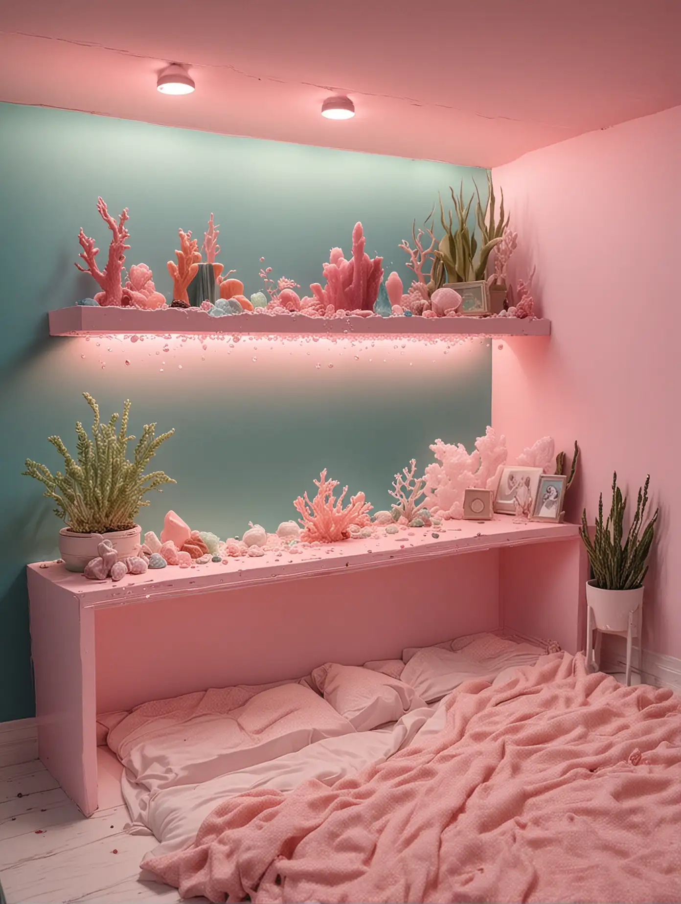 Underwater-Bedroom-with-Colored-Quartz-and-Floating-Algae