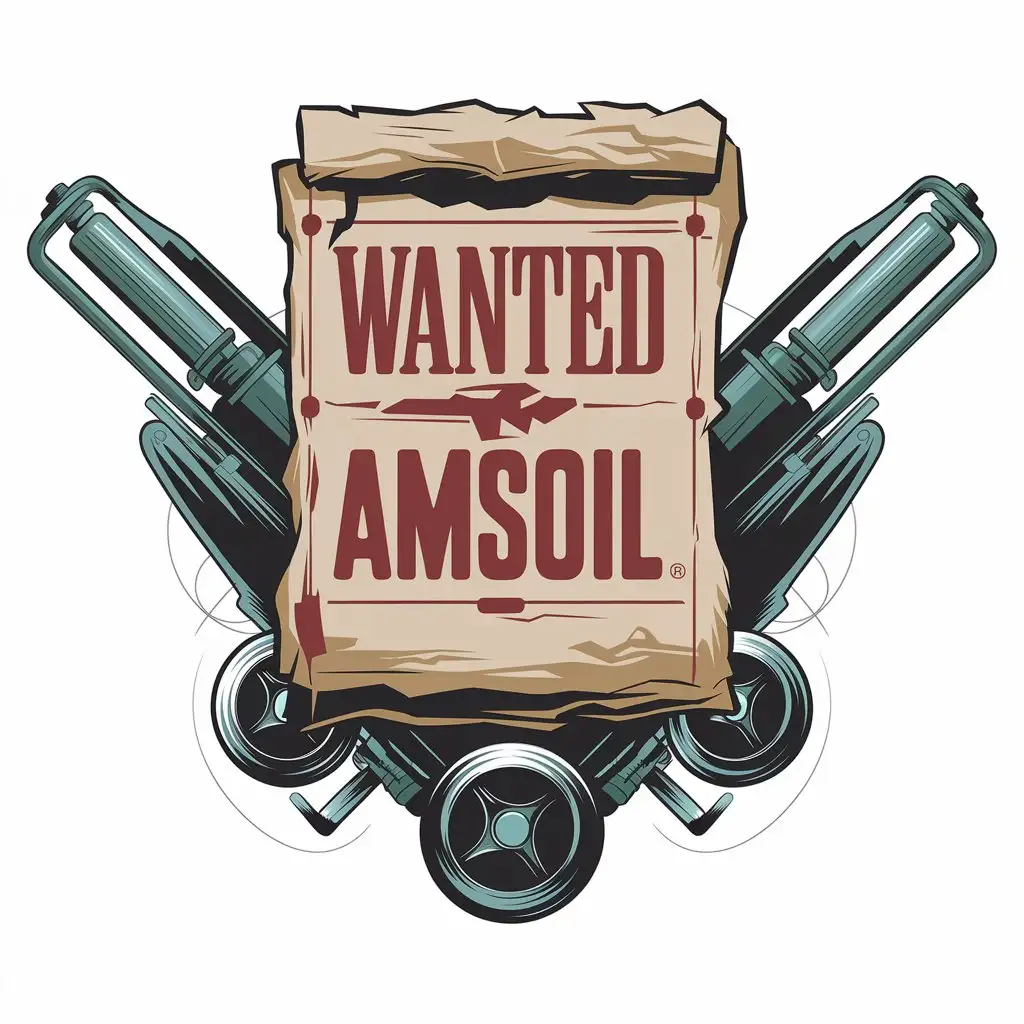 LOGO Design for Amsoil Old Western Theme with Automotive Industry Focus