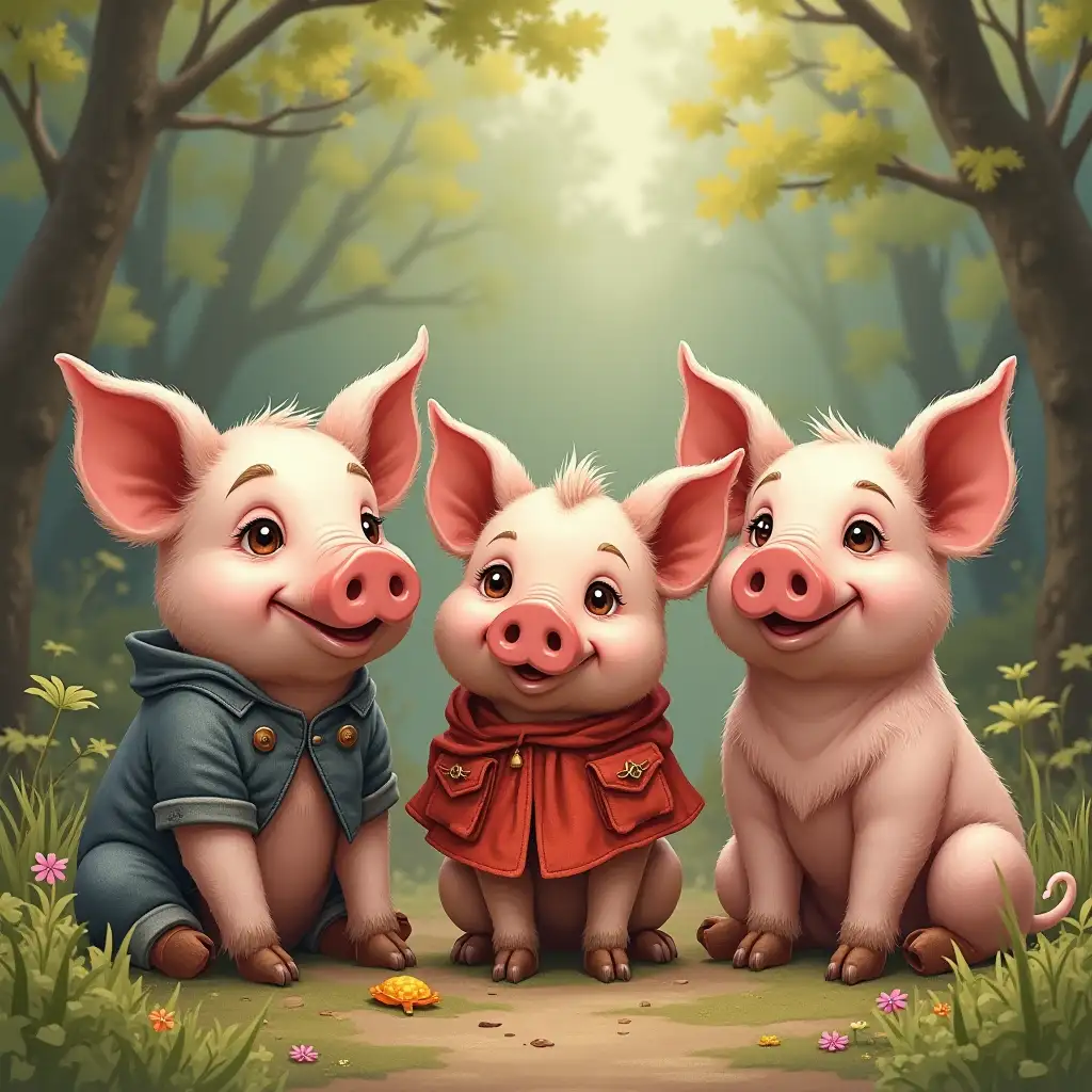 the three little pigs