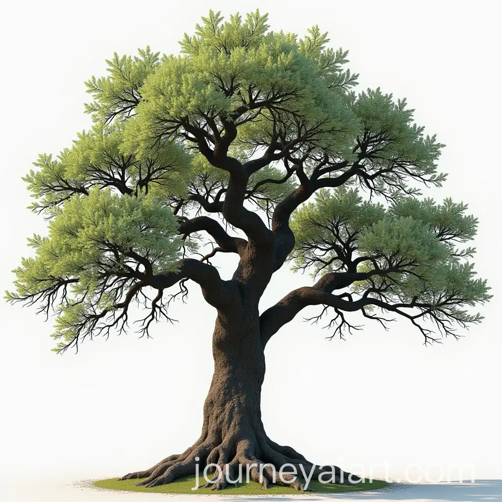 Fragrant-Tree-in-Lush-Forest-with-Vibrant-Green-Foliage