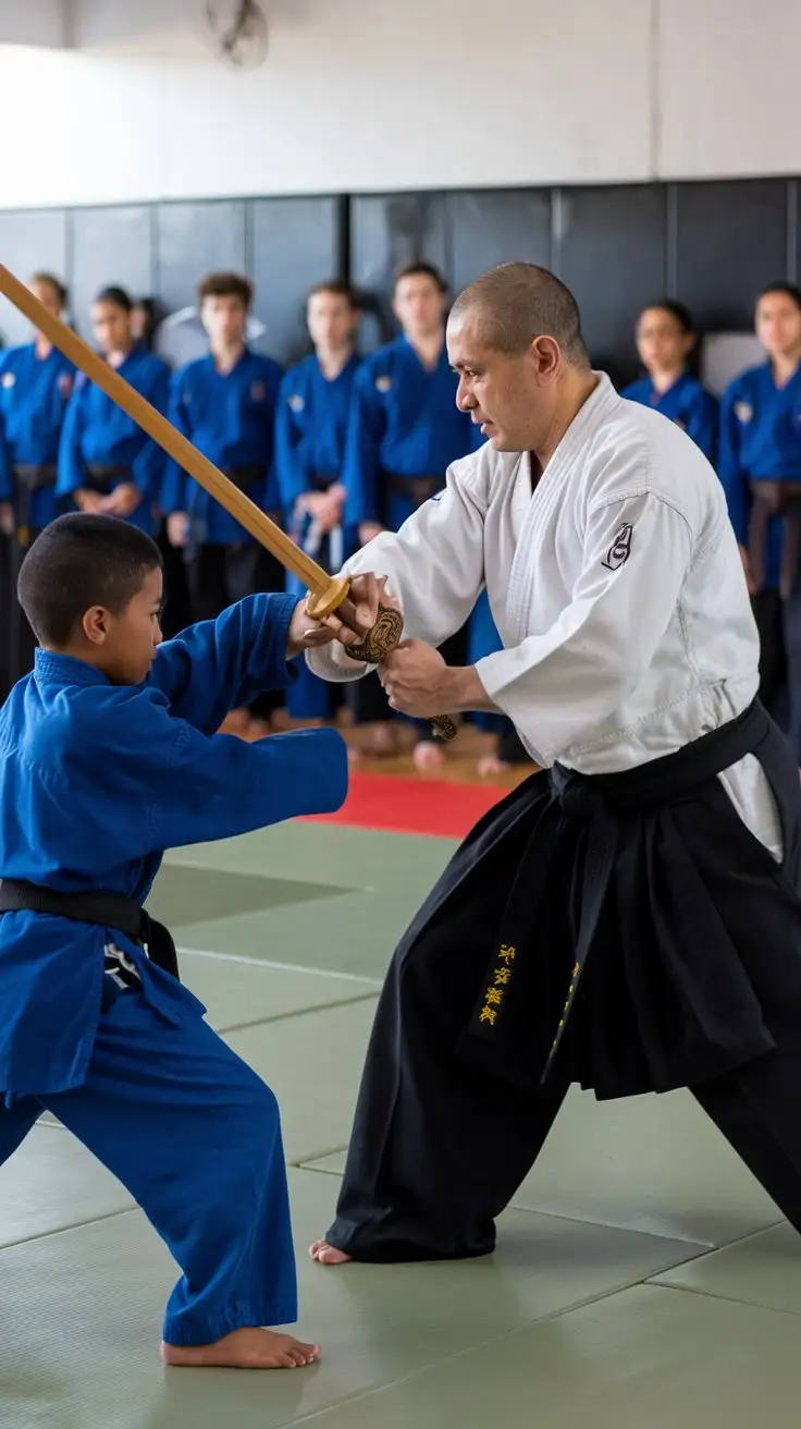 Dynamic Martial Arts Sparring in Urban Setting