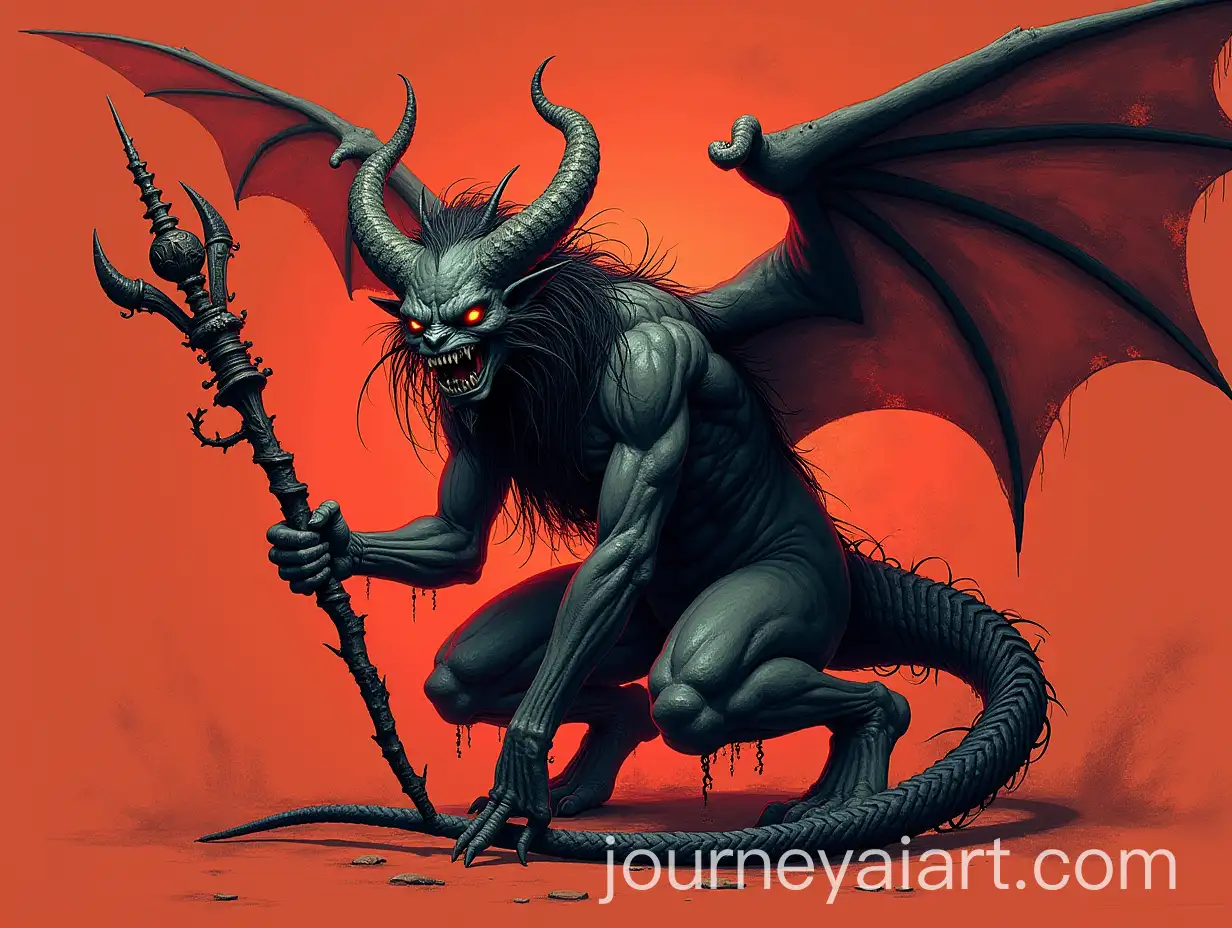 Demon-Devil-Character-in-Tatsuki-Fujimoto-Art-Style