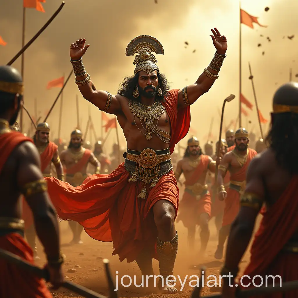 Raavan-Defeating-Rama-in-Epic-Mythological-Battle