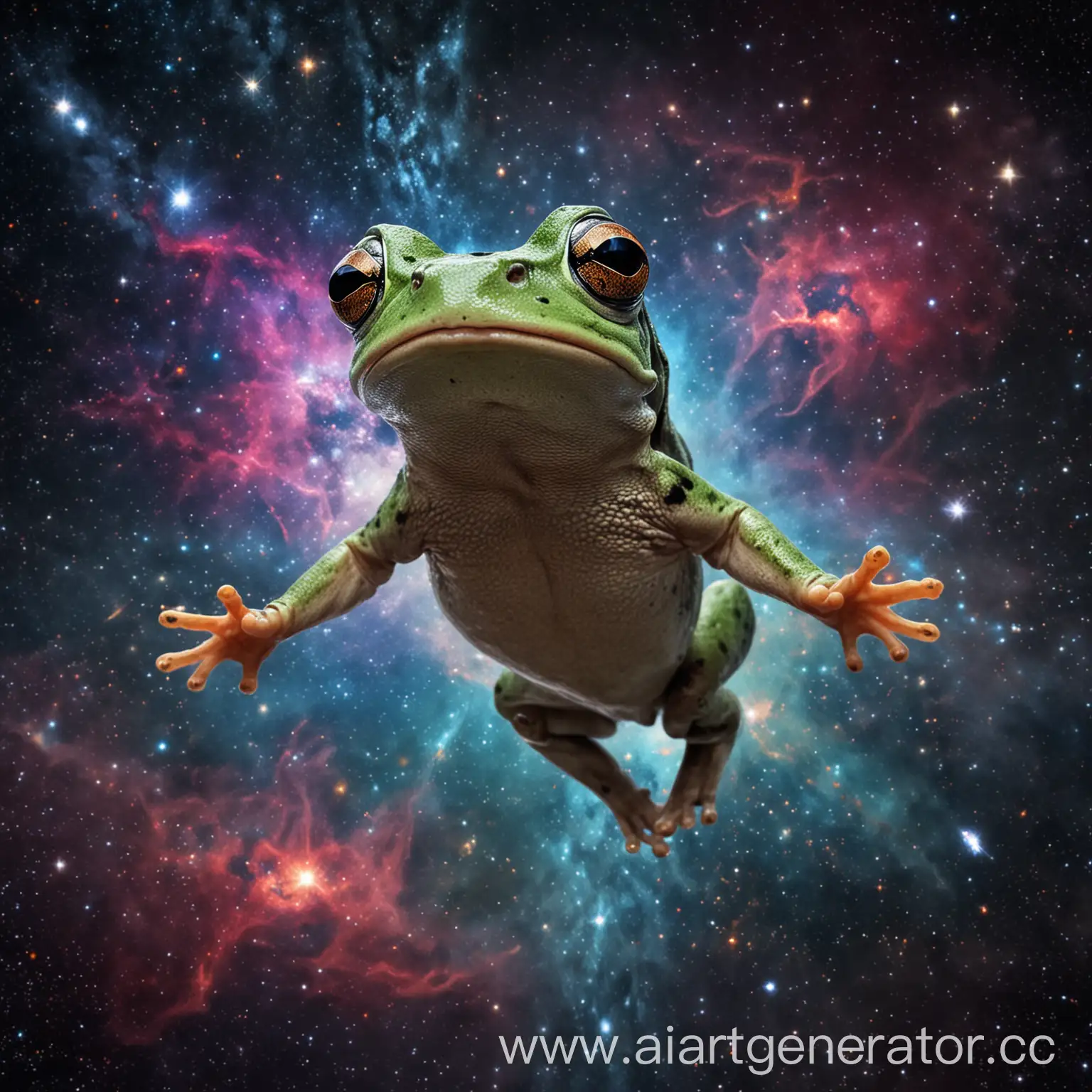 Astral-Frog-Celestial-Amphibian-in-Cosmic-Serenity