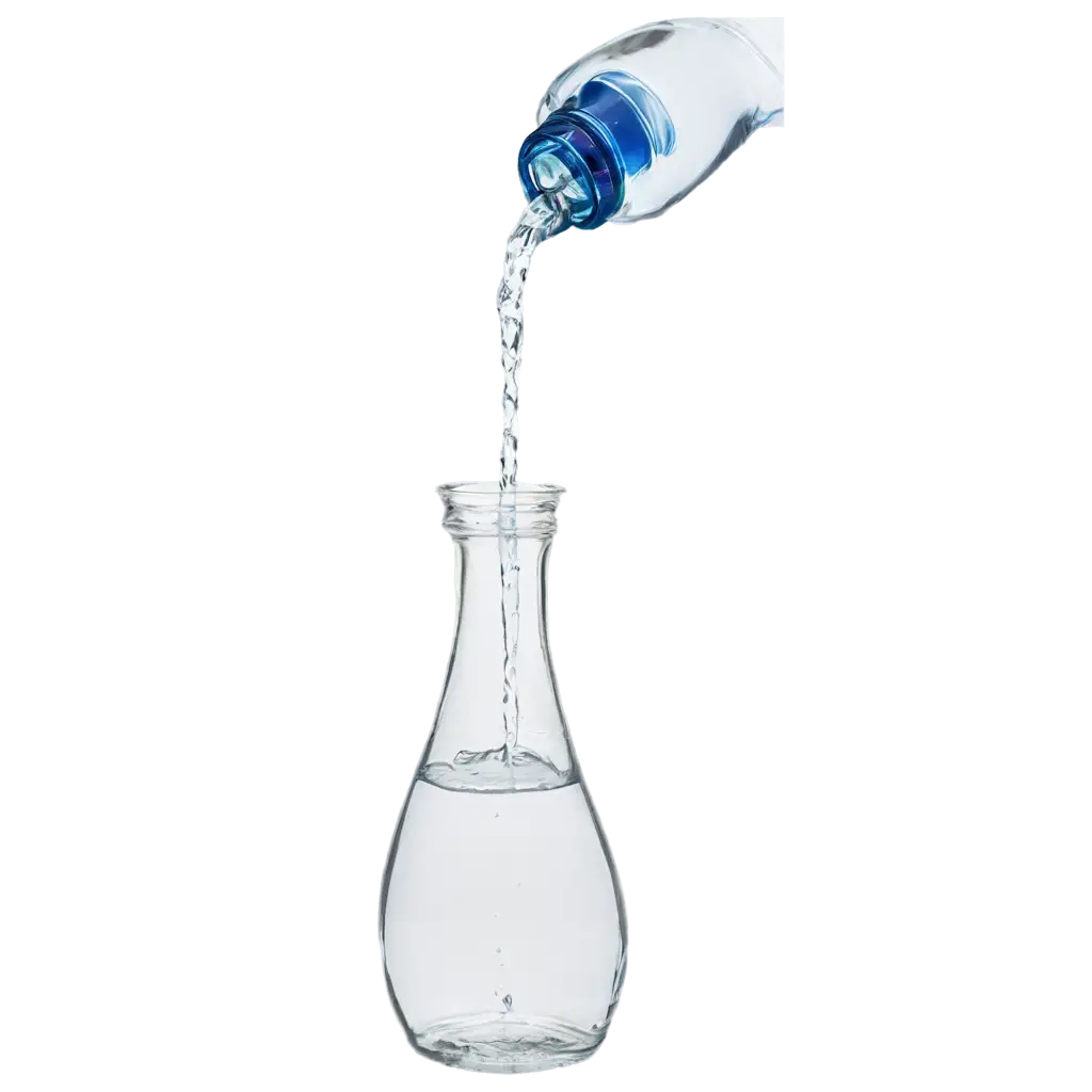 HighQuality-PNG-of-Water-Pouring-Out-of-a-Bottle-for-Versatile-Applications