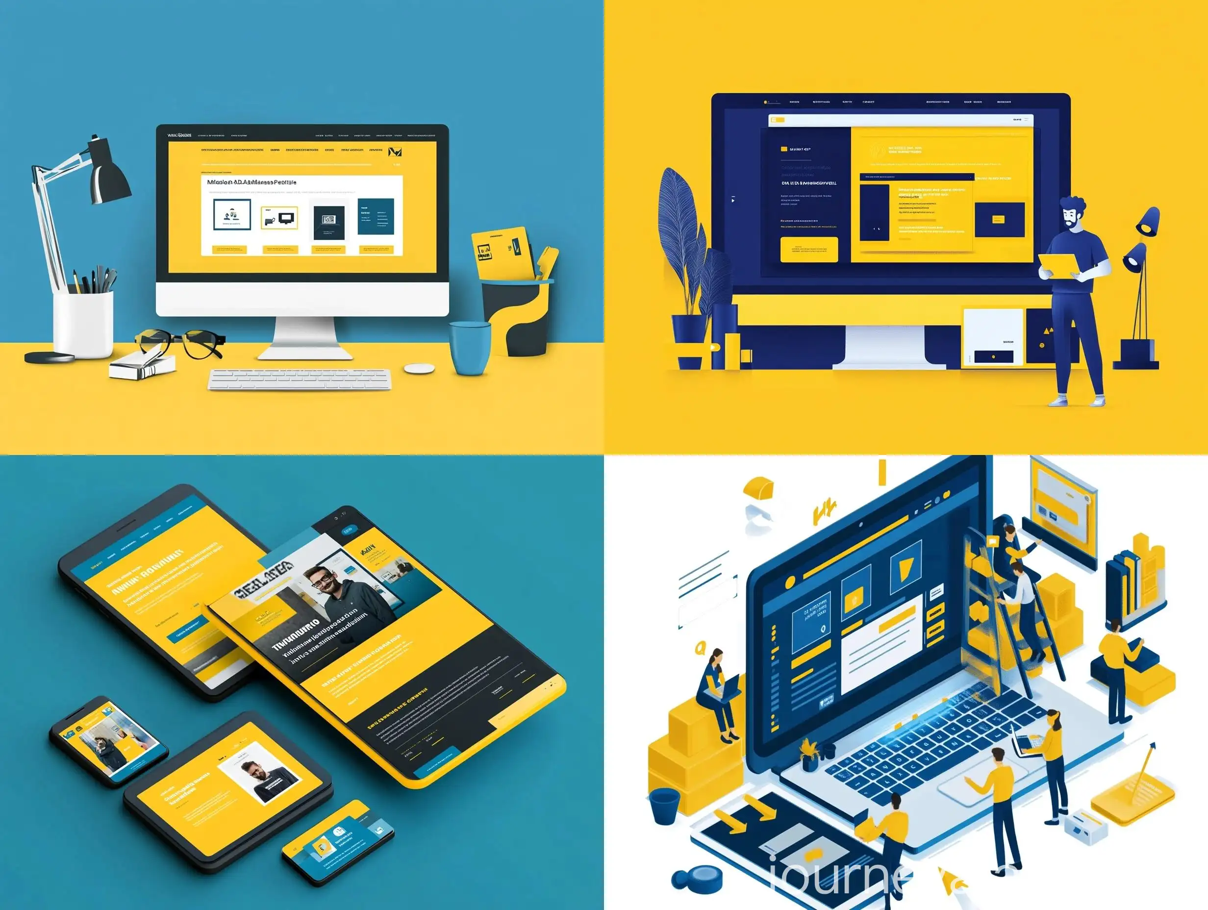Internet-Ad-Management-Platform-for-Media-Publishers-in-Yellow-and-Blue