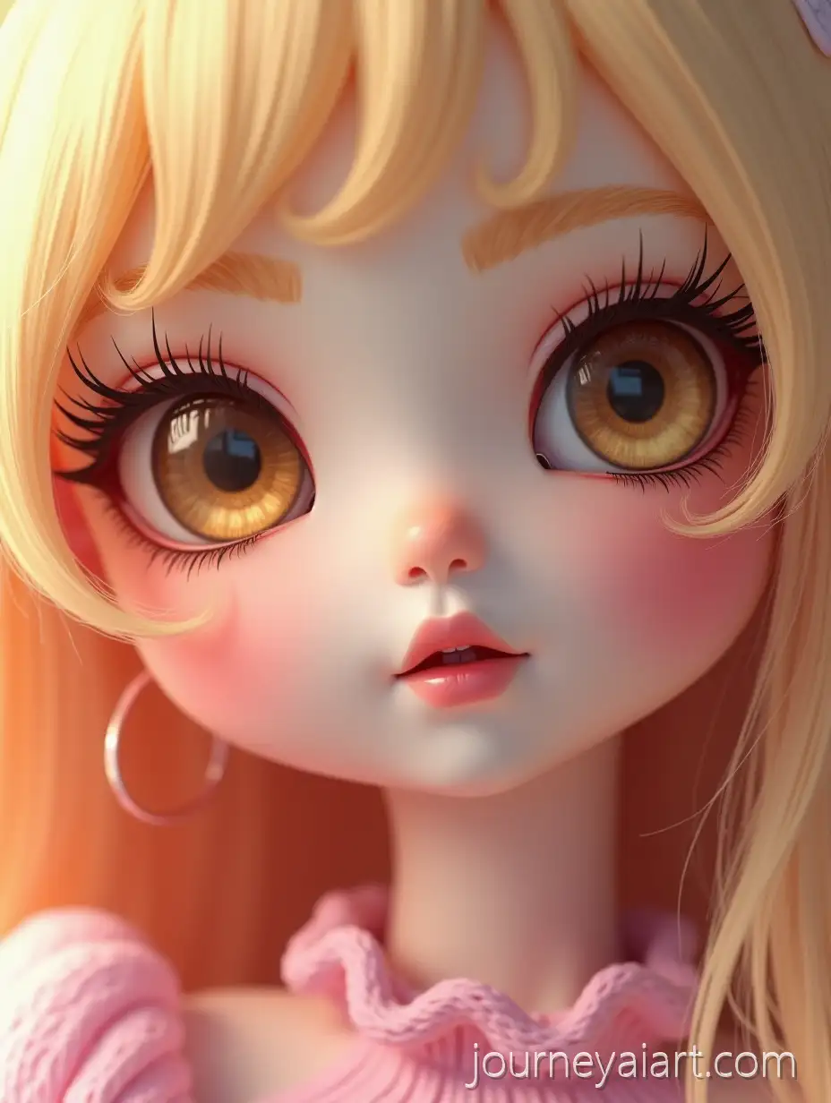 Anime-SemiRealistic-Porcelain-Doll-with-Golden-IrisAnime-porcelain-doll-portrait-and-Pink-Gradient-Lips
