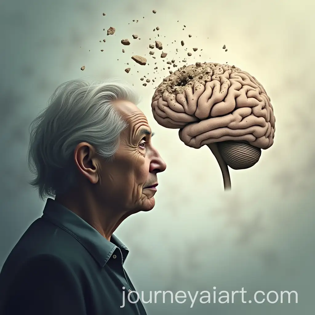 Elderly-Person-Contemplating-Degenerative-Brain-Art
